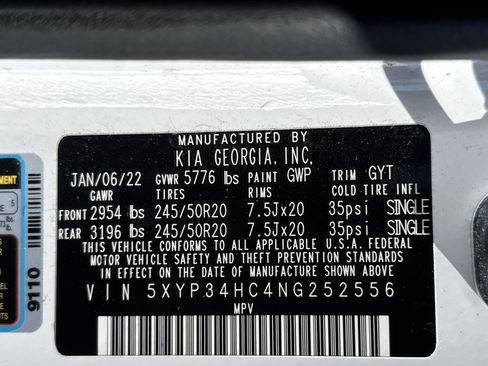 Used 2022 Kia Telluride EX w/ EX Premium Package image 38