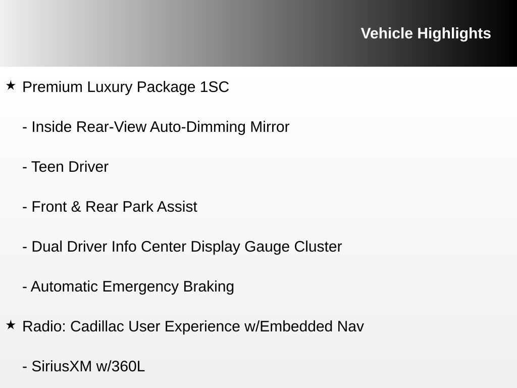 Used 2023 Cadillac XT6 Premium Luxury w/ Technology Package FWD image 8