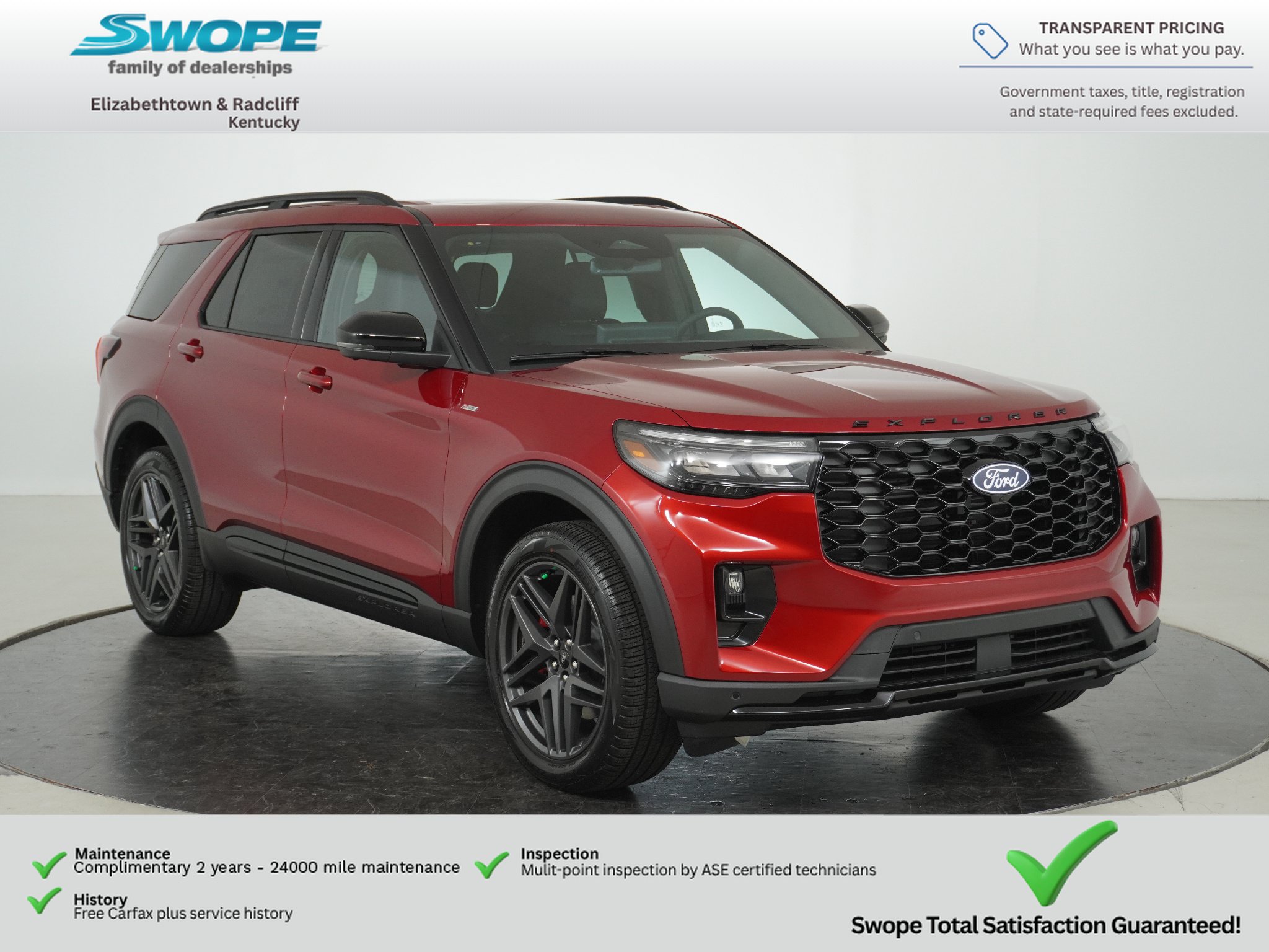 New 2027 Ford Explorer ST-Line w/ Premium Package AWD/4WD image 1