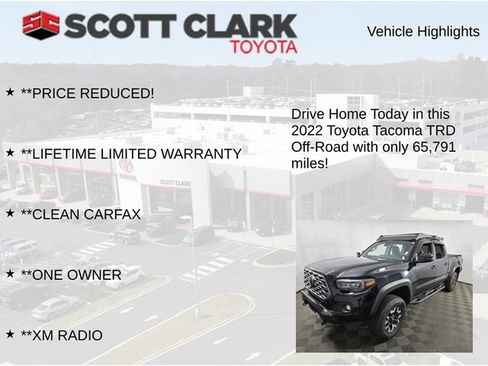 Used 2022 Toyota Tacoma TRD Off-Road w/ TRD Premium Off Road Package AWD/4WD image 13