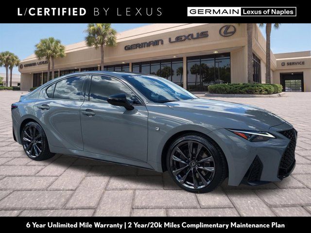 Certified 2025 Lexus IS 350 F Sport w/ Accessory Package 2 RWD image 1
