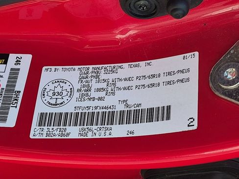 Used 2015 Toyota Tundra SR AWD/4WD image 32