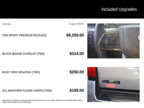Used 2025 Toyota Tacoma TRD Sport w/ TRD Sport Premium Package AWD/4WD image 34