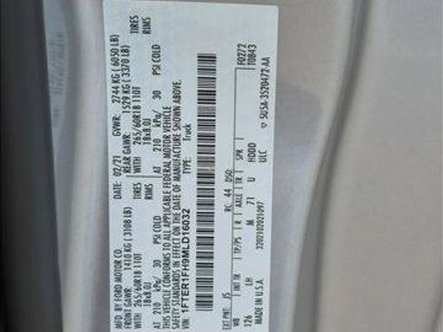 Certified 2021 Ford Ranger XL w/ Equipment Group 101A High AWD/4WD image 25