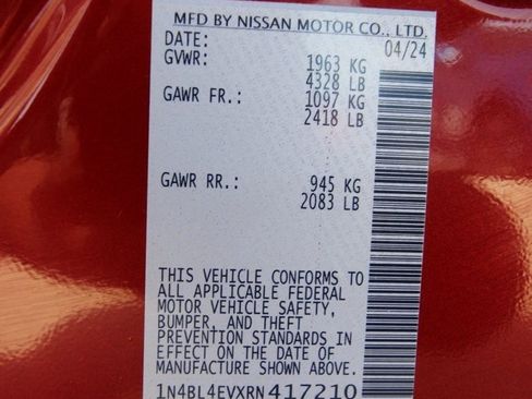 Used 2024 Nissan Altima 2.5 SL image 21