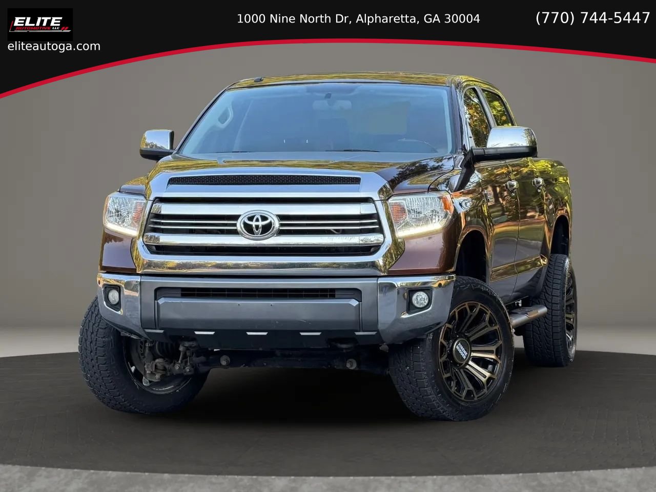 Used 2017 Toyota Tundra 1794 Edition AWD/4WD image 1