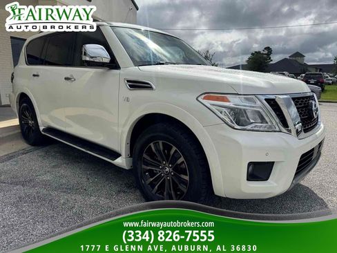 Used 2019 Nissan Armada Platinum w/ Captain's Chairs Package AWD/4WD image 4
