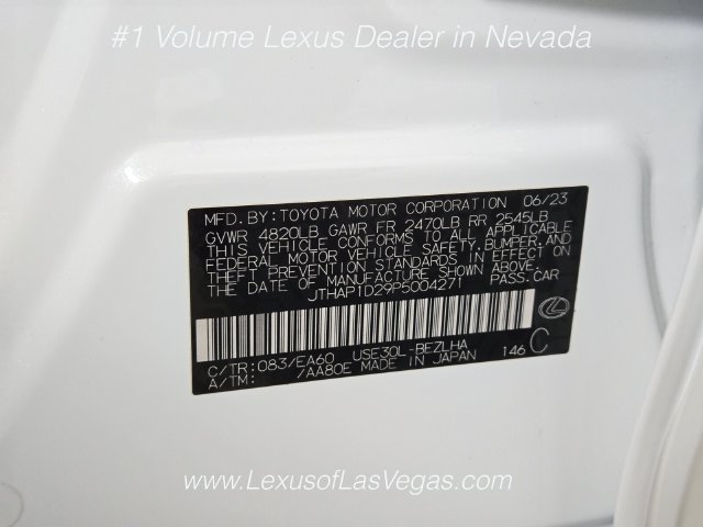 Used 2023 Lexus IS 500 w/ Accessory Package RWD image 30