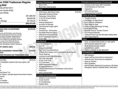 New 2026 RAM 3500 Tradesman AWD/4WD image 19