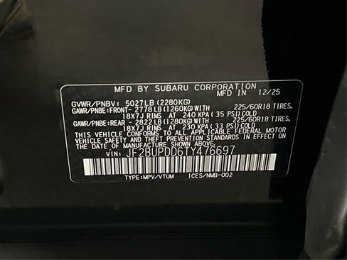 New 2026 Subaru Outback Limited image 16