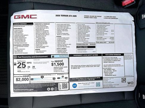 New 2026 GMC Terrain AT4 w/ Technology Package II image 13