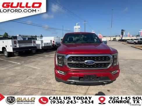 Certified 2023 Ford F150 Platinum w/ Equipment Group 701A High AWD/4WD image 3
