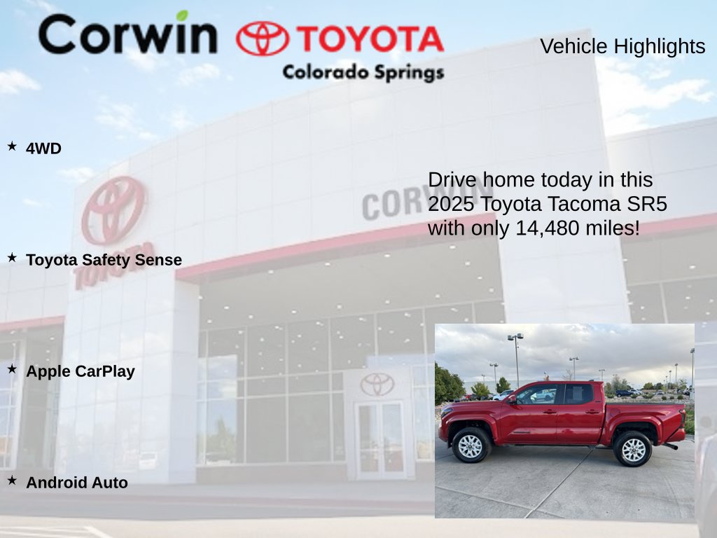 Used 2025 Toyota Tacoma SR5 AWD/4WD image 6