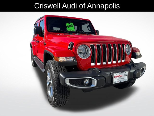 Used 2022 Jeep Wrangler Unlimited Sahara w/ Cold Weather Group AWD/4WD image 10