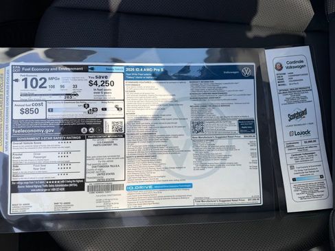 New 2026 Volkswagen ID.4 Pro S AWD/4WD image 30