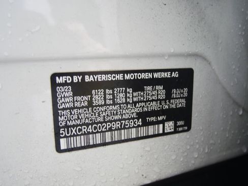 Certified 2023 BMW X5 sDrive40i w/ Parking Assistance Package image 20