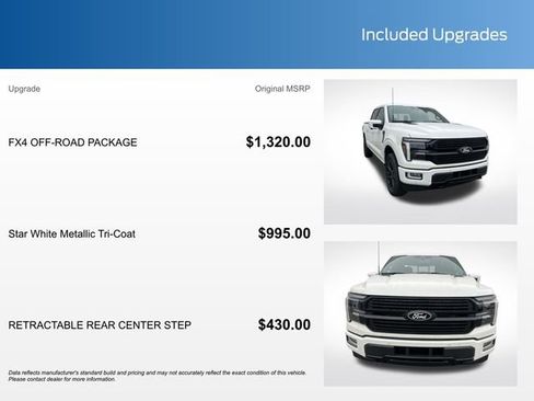 New 2025 Ford F150 Platinum w/ FX4 Off-Road Package AWD/4WD image 18