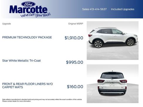 Used 2023 Ford Escape Platinum w/ Premium Technology Package AWD/4WD image 4
