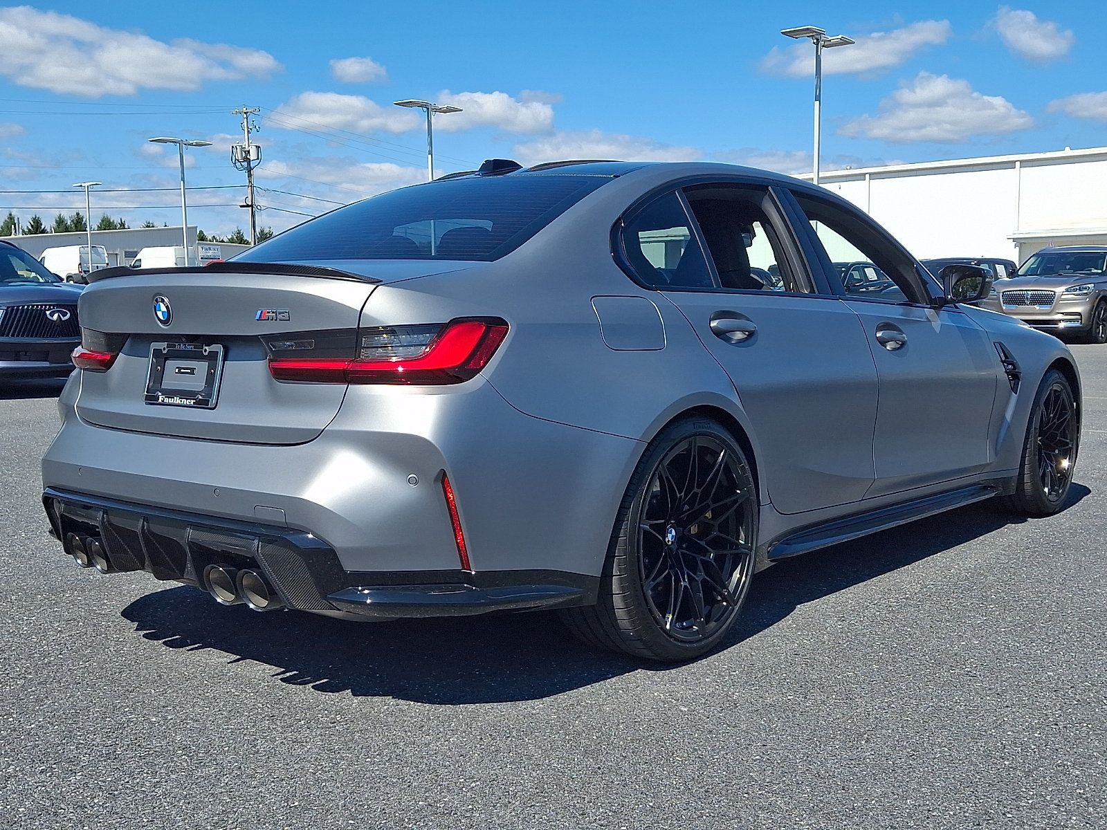 Used 2024 BMW M3 w/ M Carbon Exterior Package RWD image 6