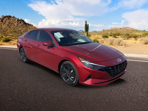Used 2023 Hyundai Elantra Blue w/ Cargo Package FWD image 1