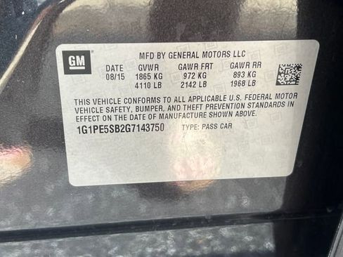 Used 2016 Chevrolet Cruze LT image 34