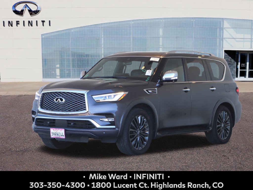 Used 2023 INFINITI QX80 Sensory w/ Cargo Package AWD/4WD image 1