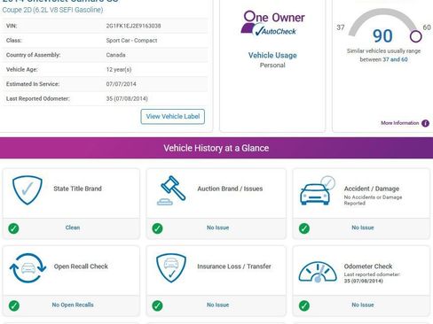 Used 2014 Chevrolet Camaro SS w/ RS Package image 3