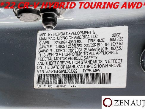 Used 2022 Honda CR-V Touring image 64