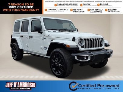 Certified 2025 Jeep Wrangler Unlimited Sahara w/ Safety Group