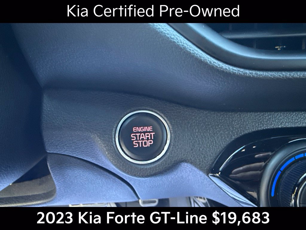 Certified 2023 Kia Forte GT-Line w/ GT-Line Premium Package FWD image 27