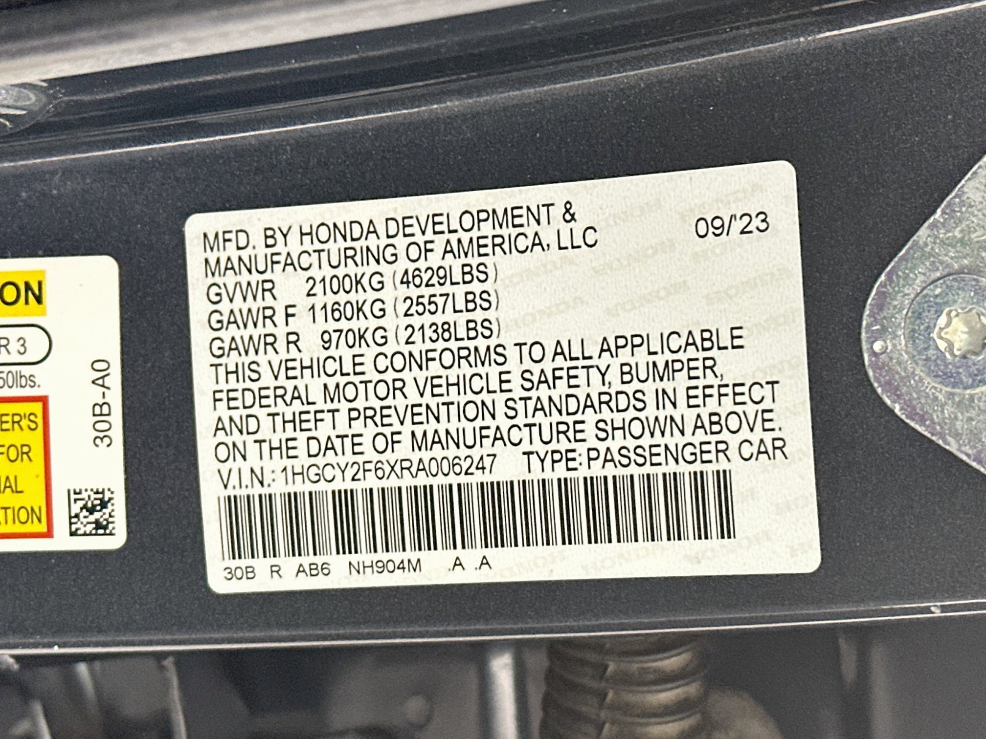 Used 2024 Honda Accord EX-L image 12