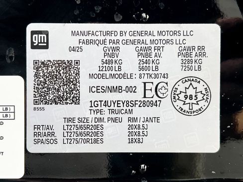 Used 2025 GMC Sierra 3500 Denali Ultimate image 32