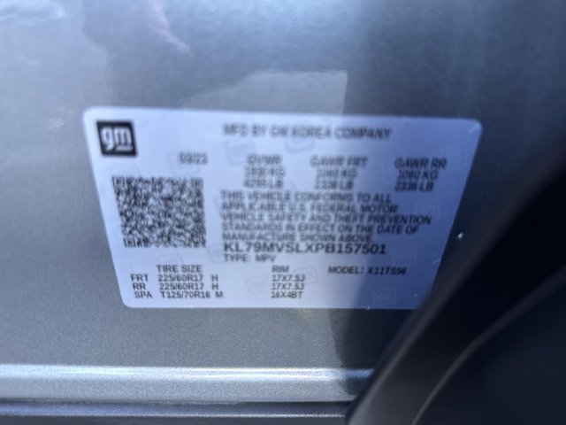 Certified 2023 Chevrolet TrailBlazer ACTIV FWD image 29