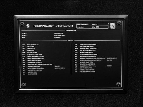 Certified 2023 Ferrari 296 GTS image 21