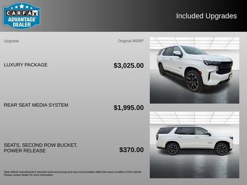 Certified 2023 Chevrolet Tahoe RST w/ Luxury Package RWD image 3