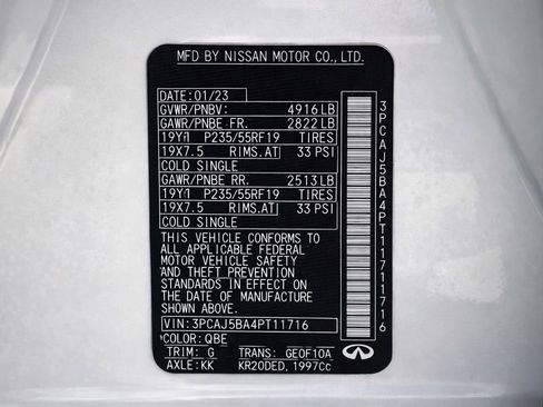 Used 2023 INFINITI QX50 Luxe image 28