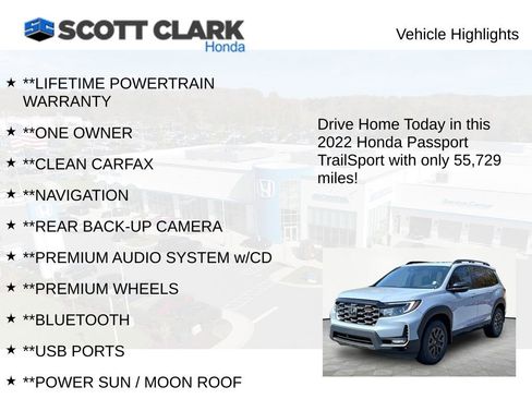 Used 2022 Honda Passport TrailSport image 11