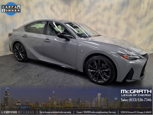 Certified 2025 Lexus IS 350 F Sport w/ Navigation Package image 1
