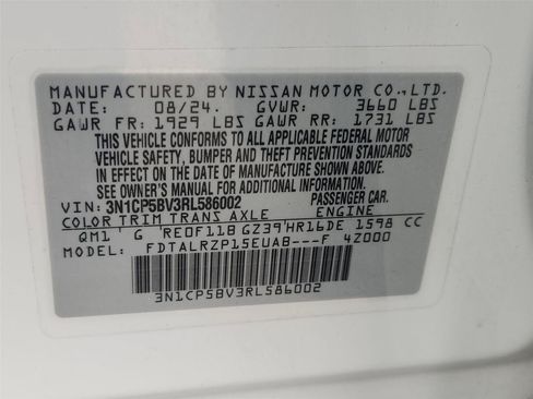 Used 2024 Nissan Kicks S FWD image 31