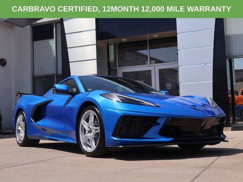 Certified 2025 Chevrolet Corvette Stingray Preferred Cpe w/ Battery Protection Package RWD image 1