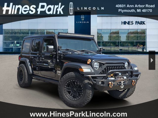 Used 2020 Jeep Wrangler Unlimited Sport S AWD/4WD image 1