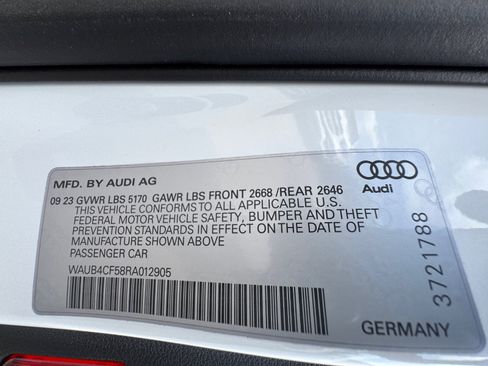 Used 2024 Audi S5 Prestige w/ Prestige Package image 25