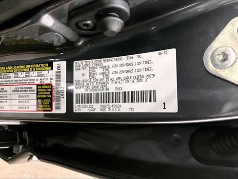 New 2025 Toyota Tundra Capstone image 17