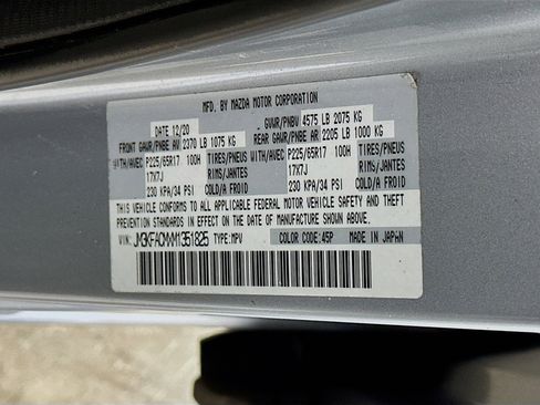 Used 2021 MAZDA CX-5 Touring image 12