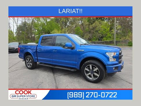 Used 2016 Ford F150 Lariat w/ Equipment Group 502A Luxury AWD/4WD image 1