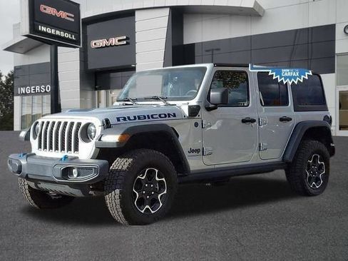 Used 2023 Jeep Wrangler Unlimited Rubicon 4xe w/ Cold Weather Group AWD/4WD image 39