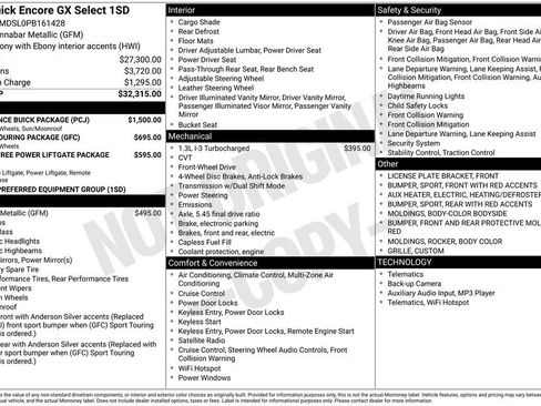 Used 2023 Buick Encore GX Select w/ Experience Buick Package image 38