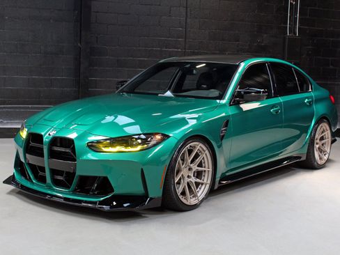 Used 2021 BMW M3 w/ Parking Assistance Package RWD image 7