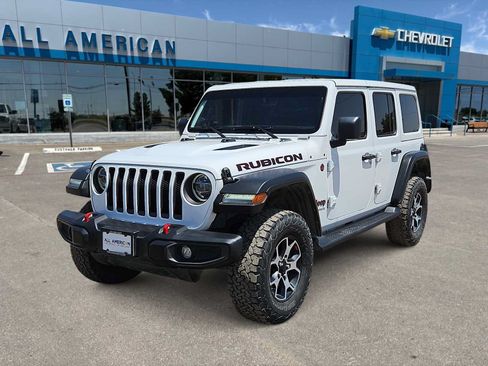 Used 2022 Jeep Wrangler Unlimited Rubicon w/ LED Lighting Group AWD/4WD image 1