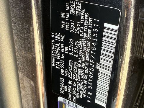 New 2026 Kia Sorento SX Prestige w/ Olive Brown Leather Package image 37